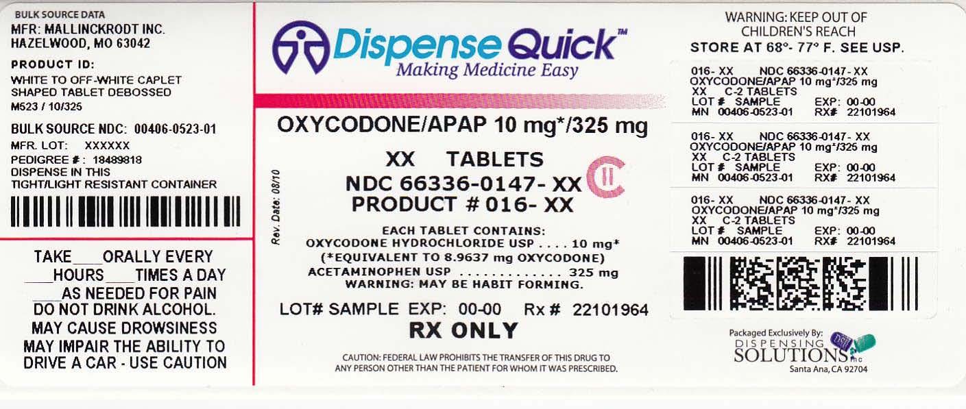 OXYCODONE AND ACETAMINOPHEN